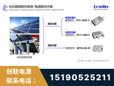 调兵山-光伏跟踪转向系统-电源解决方案